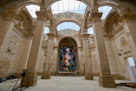 L’església del Poble Vell de Corbera d’Ebre acollirà algunes de les activitats.