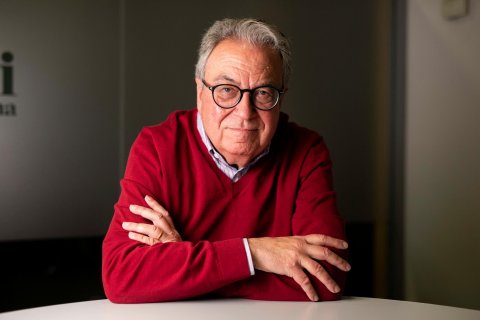 Antoni Batista, a les dependències del ‘Diari’ amb motiu de l’entrevista. ángel ullate