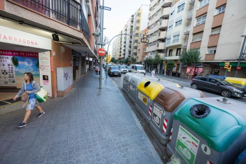 Pere Martell es una de las calles más céntricas y con más comercio de Tarragona.