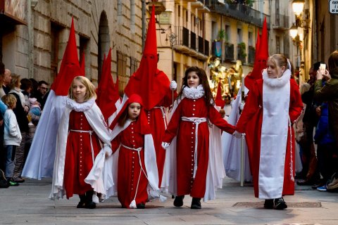 Processó de la Passió a Tortosa, el Diumenge de Rams.