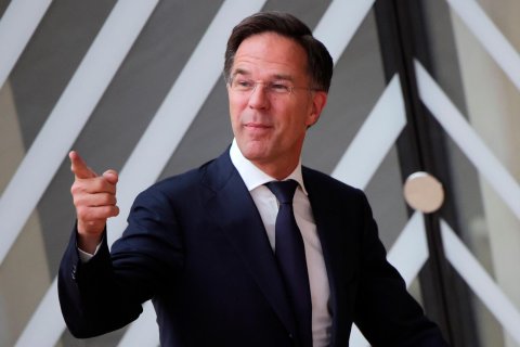 Rutte, en la reunión de los líderes del Partido Popular europeo, en Bruselas, el pasado 17 de junio.