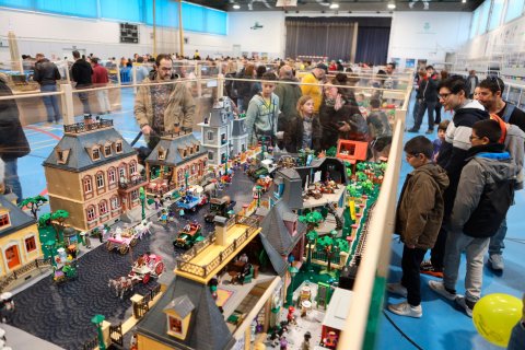 La feria de LEGO y Playmobil de l’Hospitalet de l’Infant.
