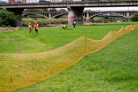 Inicio de las obras de renaturalización del parque fluvial del Francolí.​