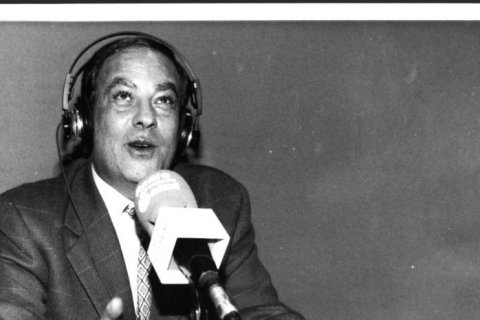Luis Lorente en su época de locutor