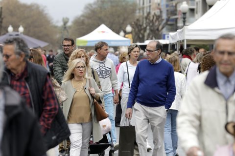El número de hombres es ligeramente superior al de mujeres en la demarcación.