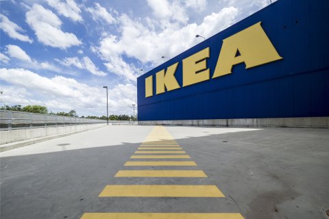 Imagen de archivo de una tienda IKEA de gran formato