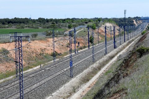 Línea de alta velocidad Madrid-Barcelona.