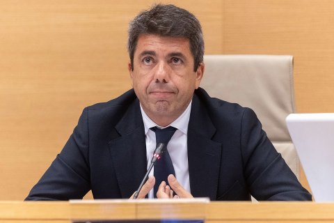 El expresidente de la Generalitat Valenciana, Carlos Mazón