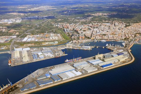 Vista aérea del Moll d