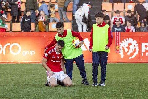 Una imagen de la fecha pasada, pero que define al Nàstic del presente.