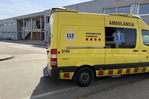 Una ambulancia del SEM.