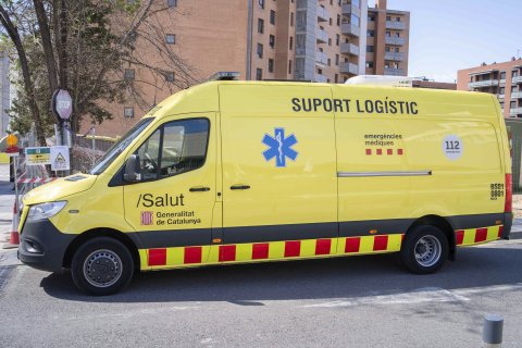 Una ambulancia del SEM.