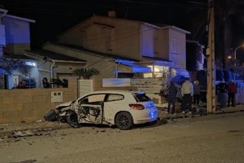 Uno de los accidente en la Carrerada d