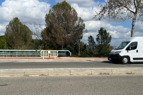 El punto donde tuvo lugar el accidente.