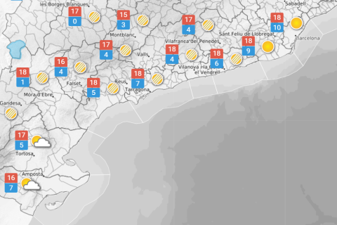 La previsió del temps per aquest divendres 20 de març