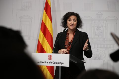 La consellera de Economia i Finances, Alícia Romero.