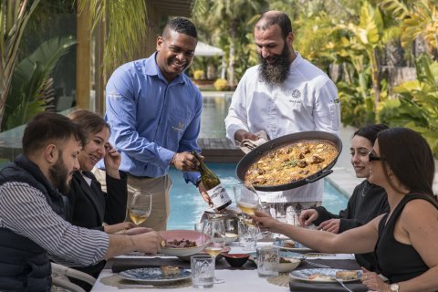 El restaurante Arròs i Brases, de Alcanar
