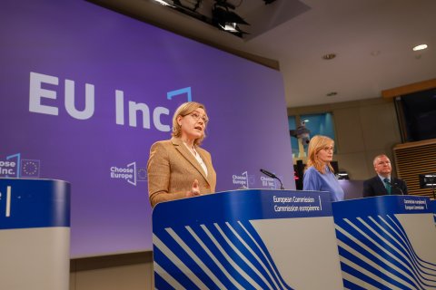 Presentación de la propuesta Europe Inc por parte de la Comisión Europea.