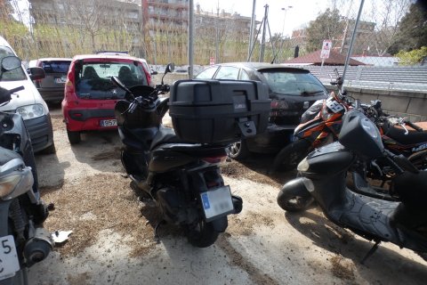 Algunas de las motos recuperadas