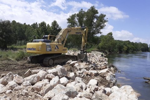 El programa quiere reforzar la protección de  infraestructuras en episodios de lluvia intensa