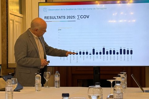 El catedrático de Química Analítica de la URV y director científico del estudio, Francesc Borrull