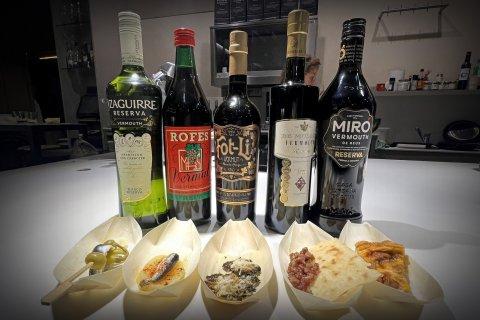 Els cinc vermuts que es van tastar.