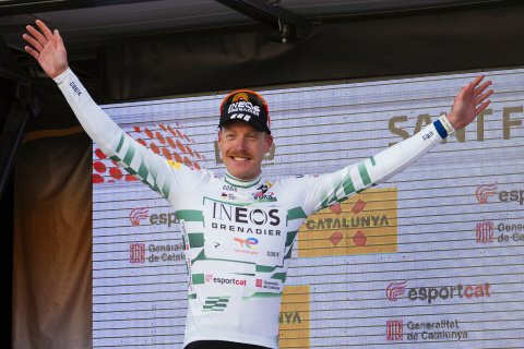 Dorian Godon logró el doblete y el liderato en la Volta a Catalunya.