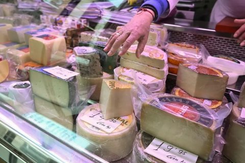 Imagen de archivo de una quesería