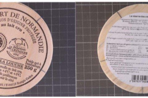 Imagen del queso afectado por la presencia de E.coli