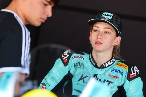 Paola Ramos, Superpao58, concentrada en el box.