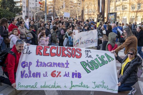 Imagen de la manifestación del pasado 13 de marzo.