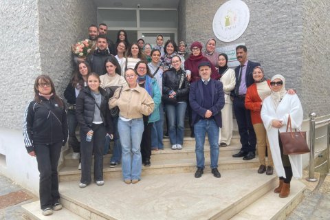Alumnos de Pedagogía y Educación Social visitan iniciativas formativas para infancia, jóvenes y mujeres en Marruecos junto a la ONG ECCIT