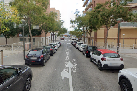Los hechos ocurrieron en la calle Josep Maria de Segarra.