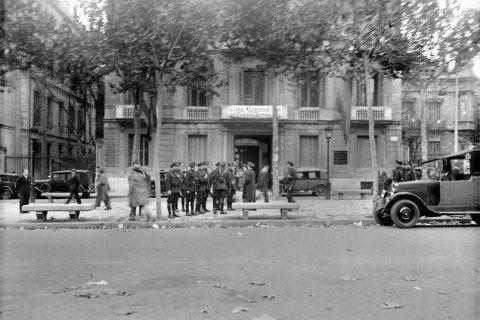 Antigua casa Vidal Ribas, Passeig de Gràcia 19, 1933