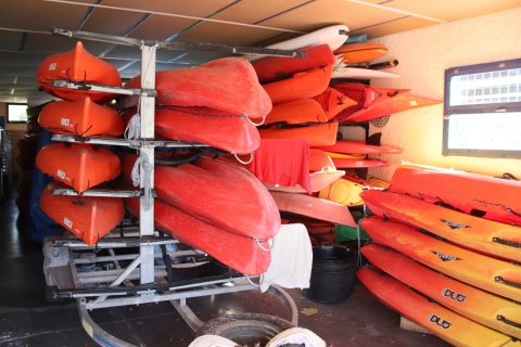 A Canoa Kayak Siurana tan sols han pogut obrir dos mesos i mig en els últims tres anys per falta d