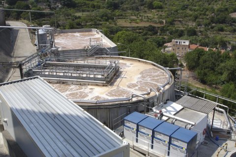 Instal·lació de tractament d‘aigues residuals del Grup Griñó.