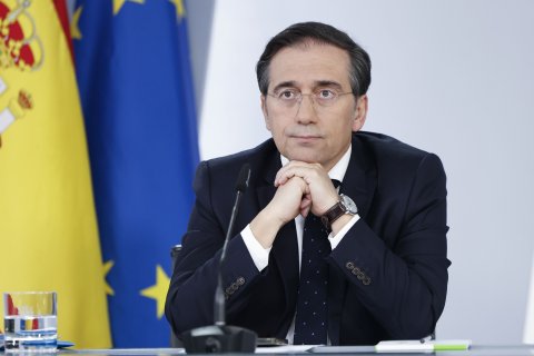 El ministro de Asuntos Exteriores, José Manuel Albares.