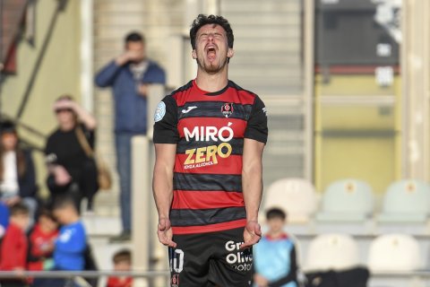 Ricardo Vaz se lamenta de una ocasión perdida.