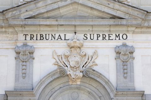 Imagen de archivo del edificio del Tribunal Supremo