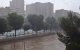 Imagen de la tormenta que cayó este jueves en Tarragona