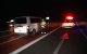 Un agente de los Mossos d'Esquadra en un punto de control en la zona del incendio de Paüls