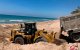 Traslado de arena a Calafell