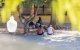 El Parc de la Reconciliació, al lado de la Casa de la Festa, es otro de los puntos donde se concentran personas sin techo. Foto: Marc Bosch