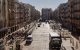 Vista de la plaça de la Font desde el balcón del Ayuntamiento