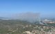 Imagen aérea del incendio.