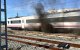 El humo negro en los bajos del tren ha alertado a los usuarios