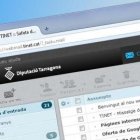 Aspecto del servicio de correo electrónico de Tinet