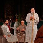 Actors i músics han omplert dos dies l’esgésia per a fer la representació.