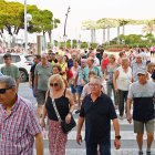 Los manifestantes respondieron, de nuevo, a una convocatoria lanzada en redes sociales.