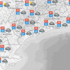 La previsió del temps per aquest dilluns 25 d'agost